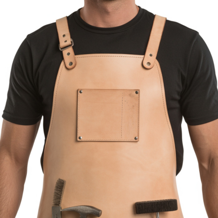 Buy Natural Iron Weld Welding Leather Apron Online