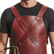 Buy Maroon Blade Volt Welding Leather Apron online.