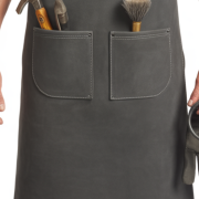 Charcoal Edge Strike Welding Leather Apron For Sale