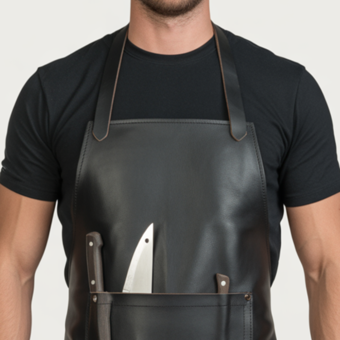 Blackstone Blade Butcher Leather Apron – durable professional butcher gear