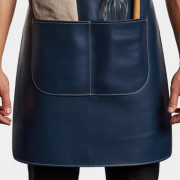 Premium Bluish Blade Glaze Cooking Leather Apron