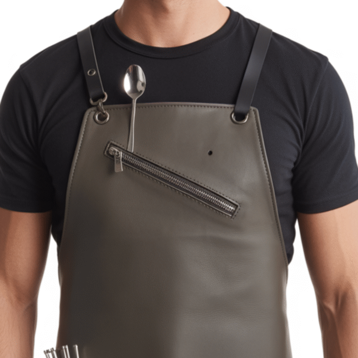 Copper Razor Edge Bartender Leather Apron