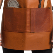 Driftwood Razor Fade Bartender Leather Apron