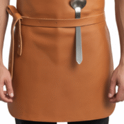 Mocha Steel Shear Bartender Leather Apron