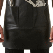 Espresso Razor Line Bartender Leather Apron