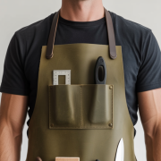 Buy Olive Edge Craft Woodworker Leather Apron online