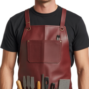 Buy Bronze Steel Grip Woodworker Leather Apron Online