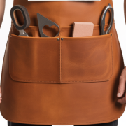 Burnt Sienna Iron Join Woodworker Leather Apron