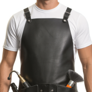 Buy Mahogany Axe Knot Woodworker Leather Apron online