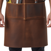 Durable Rawhide Iron Curve Woodworker Apron for sale