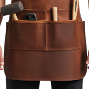 Espresso Woodworker Leather Apron for Sale