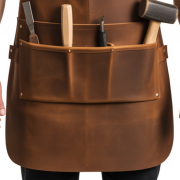 Buy Chestnut Steel Mark Woodworker Leather Apron online