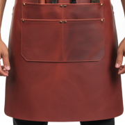 Burgundy Forge Wrath Blacksmith Leather Apron