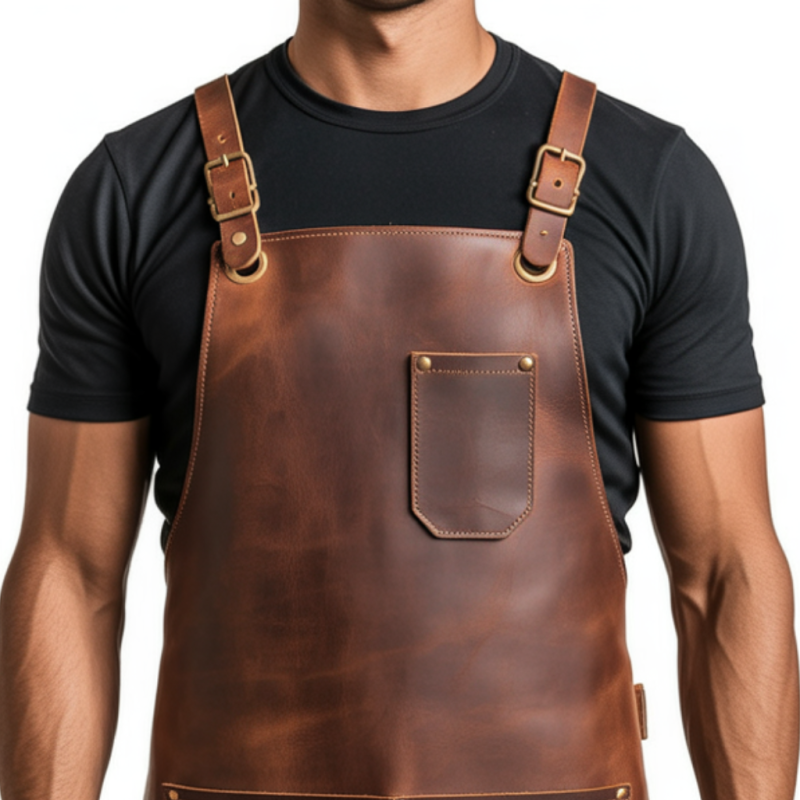 Brownish Edge Craft Blacksmith Leather Apron