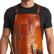 Bark Edge Ignite BBQ Leather Apron
