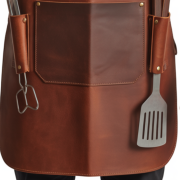 Dusty Iron Smolder BBQ Leather Apron