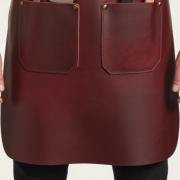Redwood Flame Crust BBQ Leather Apron
