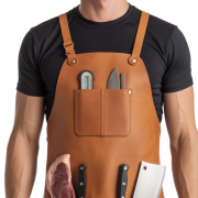 Butcher Leather Apron for Sale – Dust Brown Iron Hack