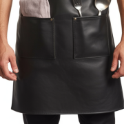 Professional Leather Apron for Cooking – Amber Edge