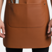 Rustic Knife Chop Cooking Leather Apron for chefs