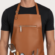 Buy Tan Edge Bake Cooking Leather Apron online