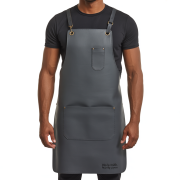 Rustic Charcoal Grip Blacksmith Leather Apron
