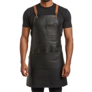 Black Flame Veil Blacksmith Leather Apron