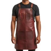 Honey Steel Ghost Blacksmith Leather Apron