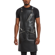 Shine Razor Flow Barber Leather Apron
