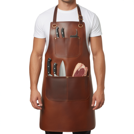 Mudstone Blade Grip Butcher Leather Apron