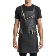 Blackish Edge Buzz Bartender Leather Apron