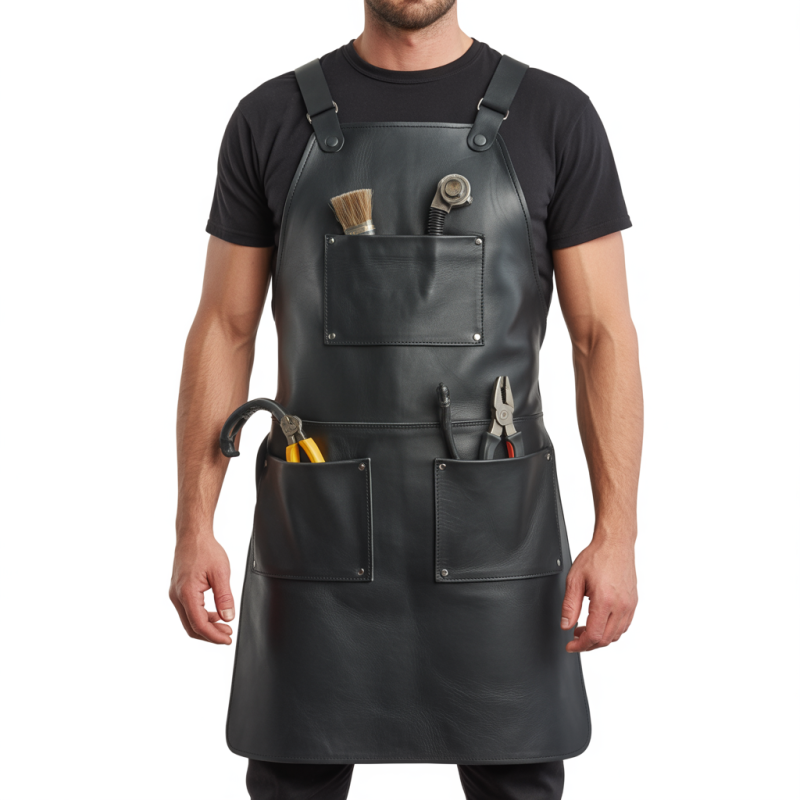 Black Blade Bond Welding Leather Apron
