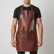 Bronze Blade Hew Butcher Leather Apron