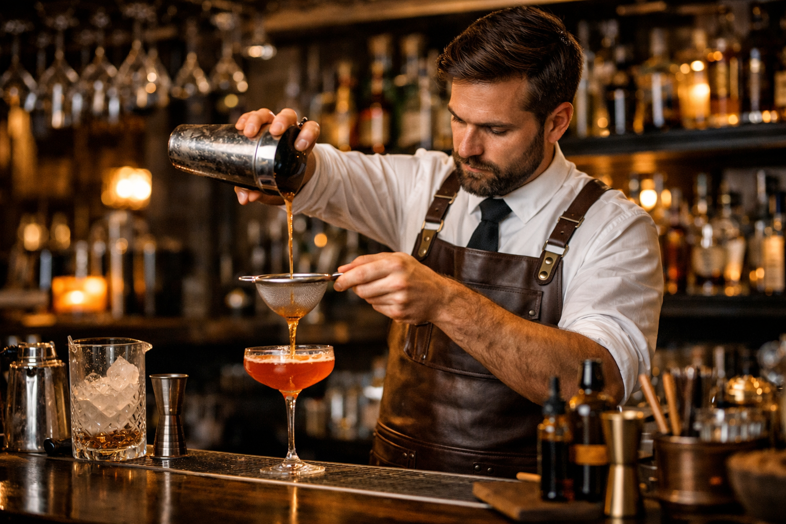 Quality Bartender Apron