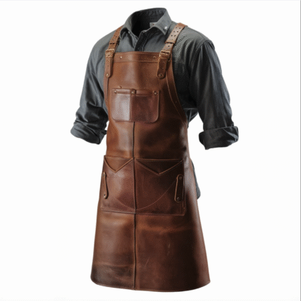 Artisan Armor Blacksmith Crazy Horse Leather Apron - Apron Forge