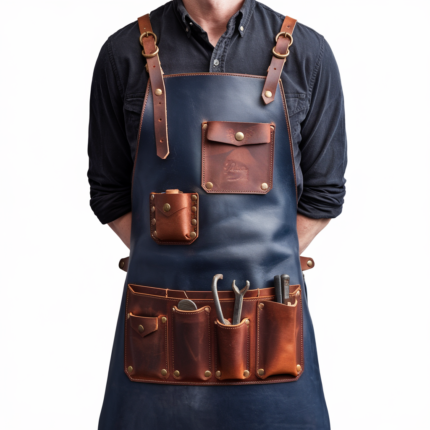 Steelhide Tough Crazy Horse Leather Apron