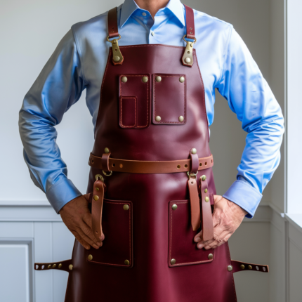Supreme Workhorse Crazy Horse Leather Apron heavy-duty tasks