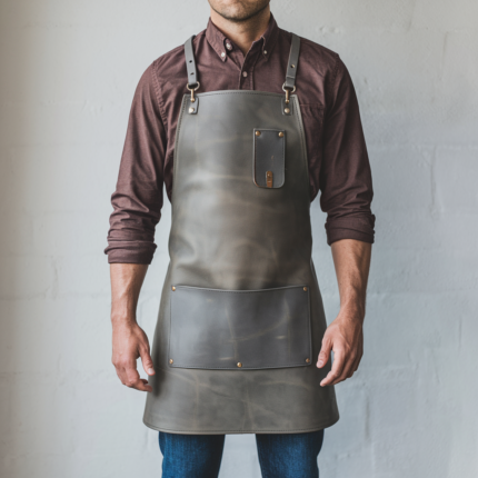 Eternal Guard Grey Blacksmith Leather Apron